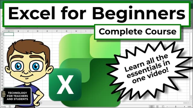 Excel for Beginners - The Complete Course