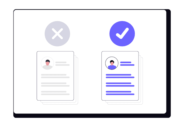 Professional Resume Writing Service illustration